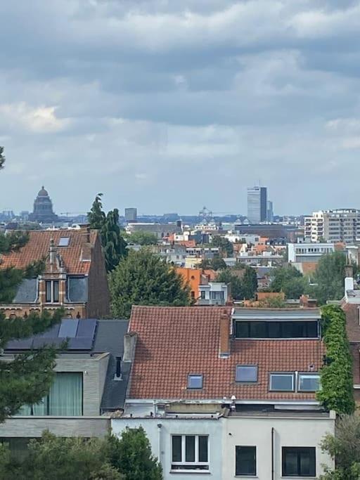 1 Chambre Avec Parking Au Coeur De Bruxelles 2D Exterior foto